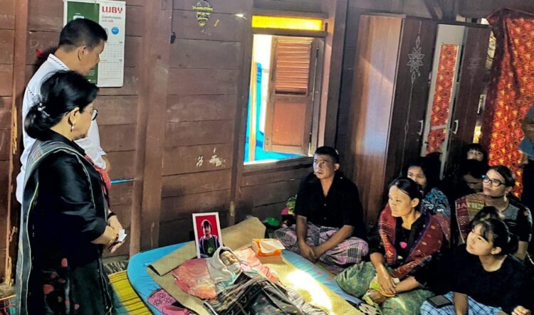 Amora Purba Berpulang, Bupati Radiapoh Menyampaikan Belasungkawa