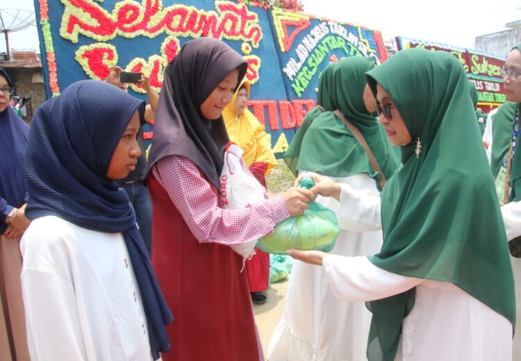 Wali Kota Pematang Siantar Hadiri Berbagi Tali Asih di Peringatan Milad ke 1 Majelis Taklim Silaturrahim