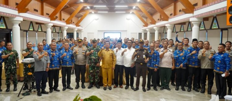 Pimpin Rakor Forkompinda Bupati Simalungun: “ASN jangan terlibat dalam Partai Politik dan harus Netral”