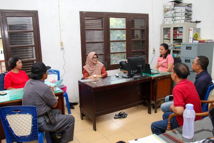 Susanti Dewayani Kunker Kantor Dinas Sosial Pemberdayaan Perempuan dan Perlindungan Anak (P3A) Kota Pematang Siantar