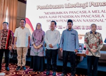 Sosialisasi Ideologi Pancasila, Bupati Simalungun Ajak Guru Bumikan Pancasila di Simalungun