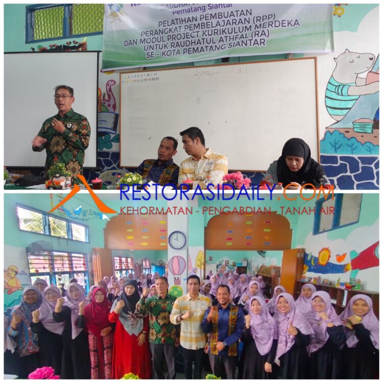 Kemenag Pematang Siantar Terlibat Politik Praktis. Undang Caleg DPRD Sumut dari PKS di Kegiatan Guru TK Raudhatul Athfal