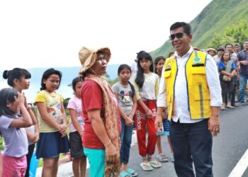 Bupati Simalungun Tinjau Infrastruktur Jalan Yang Baru Di Kerjakan Di Kecamatan Pamatang Silimahuta