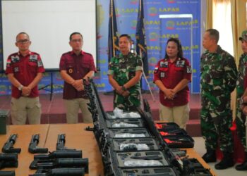 Siaga Gangguan Kamtib, Lapas Kelas IIA Pematangsiantar Pastikan Setiap Senjata dalam Kondisi Baik