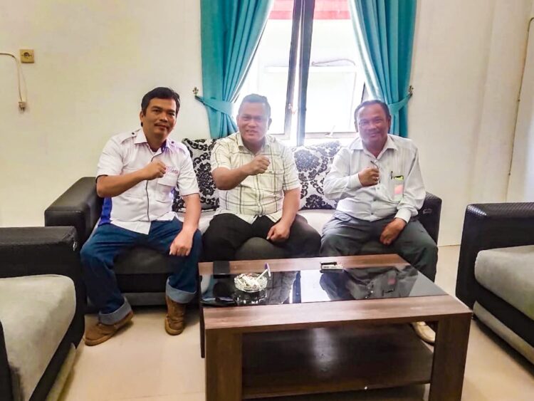 Kadis Kominfo Johannes Sihombing Bertemu dengan Panitia Natal Jurnalis Siantar-Simalungun Tahun 2023