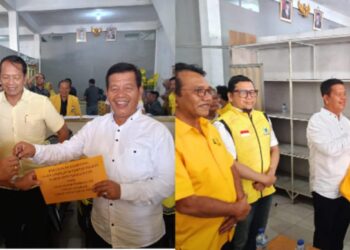 Partai Golkar Simalungun Gelar Konsolidasi, Seluruh Caleg Menerima Bantuan Sepeda Motor dari Radiapoh H Sinaga