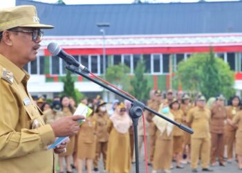 Apel Gabungan ASN Pemkab Simalungun di Awal Tahun 2024