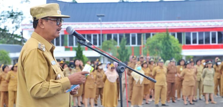 Apel Gabungan ASN Pemkab Simalungun di Awal Tahun 2024