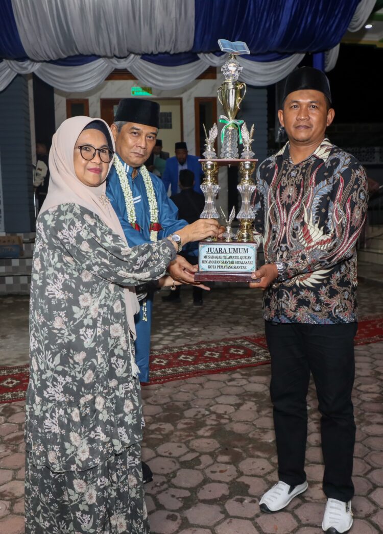 Wali Kota Pematangsiantar Menutup MTQ Kecamatan Siantar Sitalasari