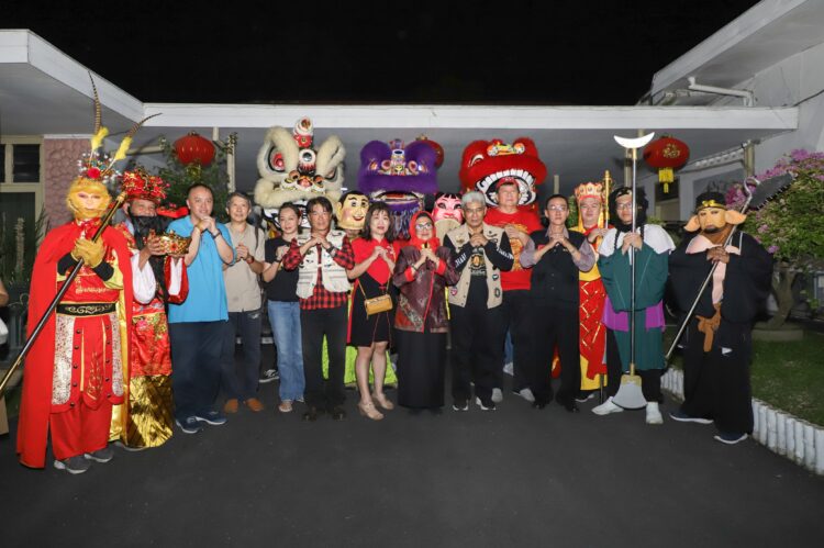 Pawai Barongsai Malam Cap Go Meh Dihadiri Wali Kota Pematangsiantar