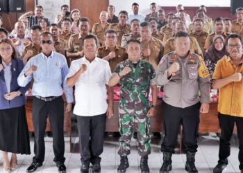 Bupati Simalungun Pimpin Rakor Forkopimda Pasca Pemilu 2024