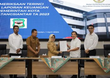 Wali Kota Pematangsiantar Entry Meeting bersama Kepala Badan Pemeriksa Keuangan (BPK) Perwakilan Provinsi Sumatera Utara