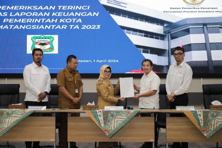 Wali Kota Pematangsiantar Entry Meeting bersama Kepala Badan Pemeriksa Keuangan (BPK) Perwakilan Provinsi Sumatera Utara