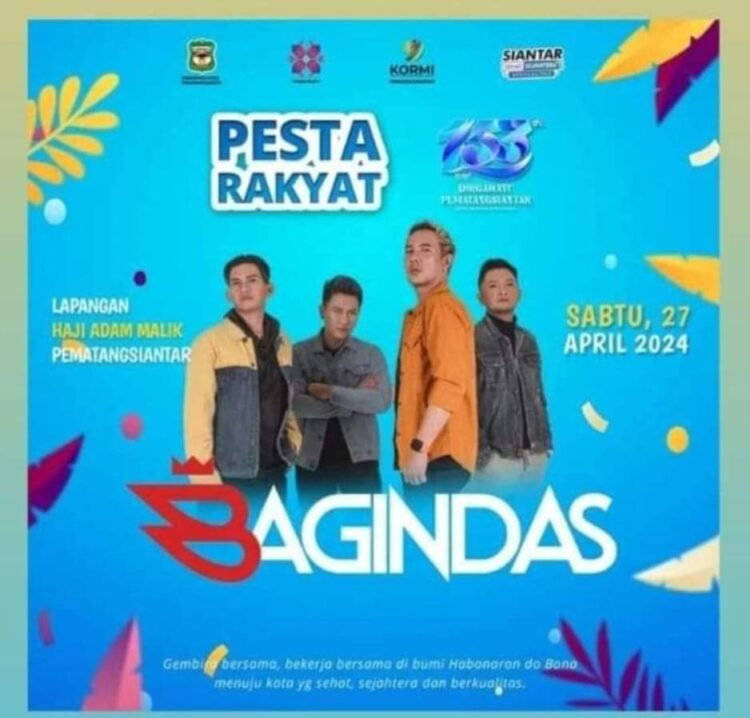 Penampilan Bagindas Band di HUT Kota Pematangsiantar Diduga Tidak Memiliki Izin Keramaian Polda Sumut