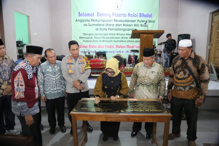 Wali Kota Pematangsiantar Turut Meresmikan Gedung Perkumpulan Persaudaraan Putra Solo