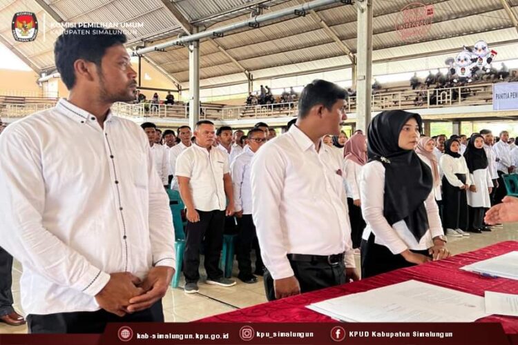 Usai Dilantik, 1.239 PPS se Kabupaten Simalungun Tidak Menerima Uang Pengganti Transport