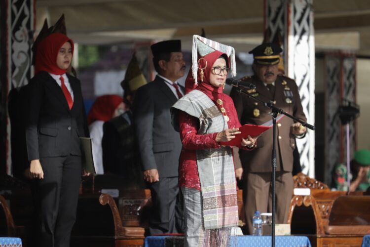 Susanti Dewayani Menjadi Inspektur Upacara Peringatan Hari Lahir Pancasila Tahun 2024