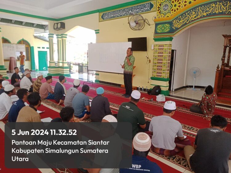 Salurkan Bakat Warga Binaan, Lapas Kelas IIA Pematangsiantar Adakan Pembinaan Seni Kaligrafi Islam