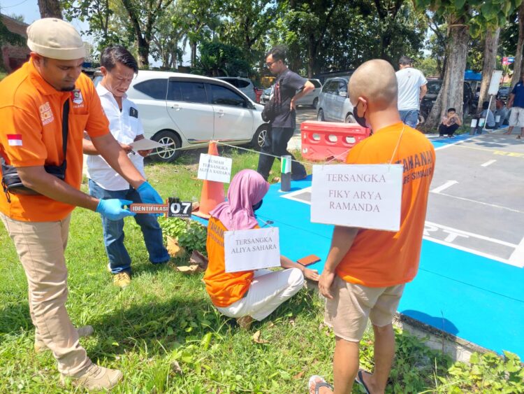 19 Adegan Rekonstruksi Diperagakan dalam Pembunuhan Bayi di Kabupaten Simalungun