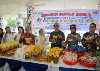 Menjelang Idul Adha 1445 H, Pemko Pematangsiantar Gelar Gerakan Pangan Murah di Lapangan Adam Malik
