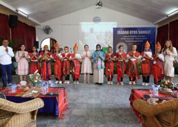 Susanti Dewayani Menghadiri Acara Utus Sambut Pendeta/Ketua Majelis Jemaat Gereja Protestan di Indonesia bagian Barat (GPIB) Maranatha Pematangsiantar