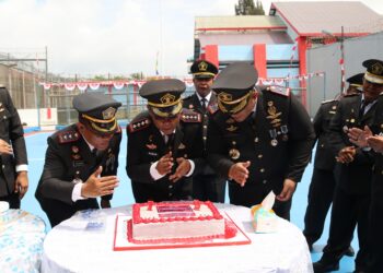 Lapas Kelas IIA Pematangsiantar Laksanakan Upacara dan Syukuran Hari Pengayoman ke 79 Tahun 2024