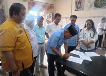 Silaturahmi dengan Partai Pengusung dan Pendukung. Anton Saragih Harap Silaturahmi Tetap Terjalin untuk Kemajuan Kabupaten Simalungun