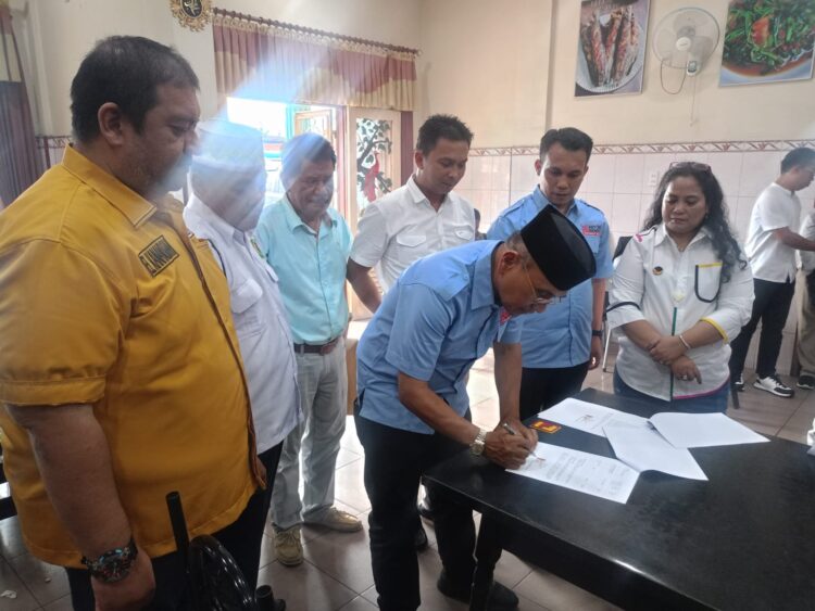 Silaturahmi dengan Partai Pengusung dan Pendukung. Anton Saragih Harap Silaturahmi Tetap Terjalin untuk Kemajuan Kabupaten Simalungun