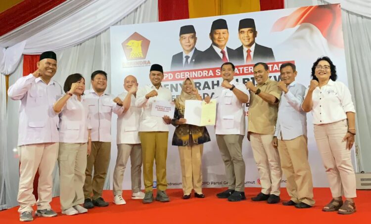 Prabowo Subianto Beri Kepercayaan kepada Wesly Silalahi – Herlina sebagai Paslon Wali Kota dan Wakil Wali Kota Pematangsiantar