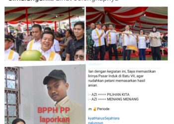 Gemar Posting Kegiatan Pemkab Simalungun Mencantumkan Tulisan ” RHS – Azi Menang Menang “, Radiapoh Hasiholan Sinaga Dilaporkan ke Bawaslu Simalungun