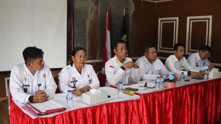 Pimpin Rapat Dinas, Ka Lapas Pematangsiantar Ajak Jajaran Maksimalkan Kualitas Layanan