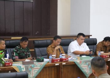 Sekda Pematangsianțar Memimpin Rapat Persiapan Tim Desk Pilkada 2024