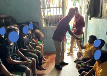 Lapas Pematangsianțar Bagikan Perlengkapan Makan dan Minum Baru Kepada Warga Binaan.