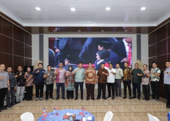 Pemko Pematangsianțar Gelar Nonton Bareng Pelantikan Presiden dan Wakil Presiden Republik Indonesia