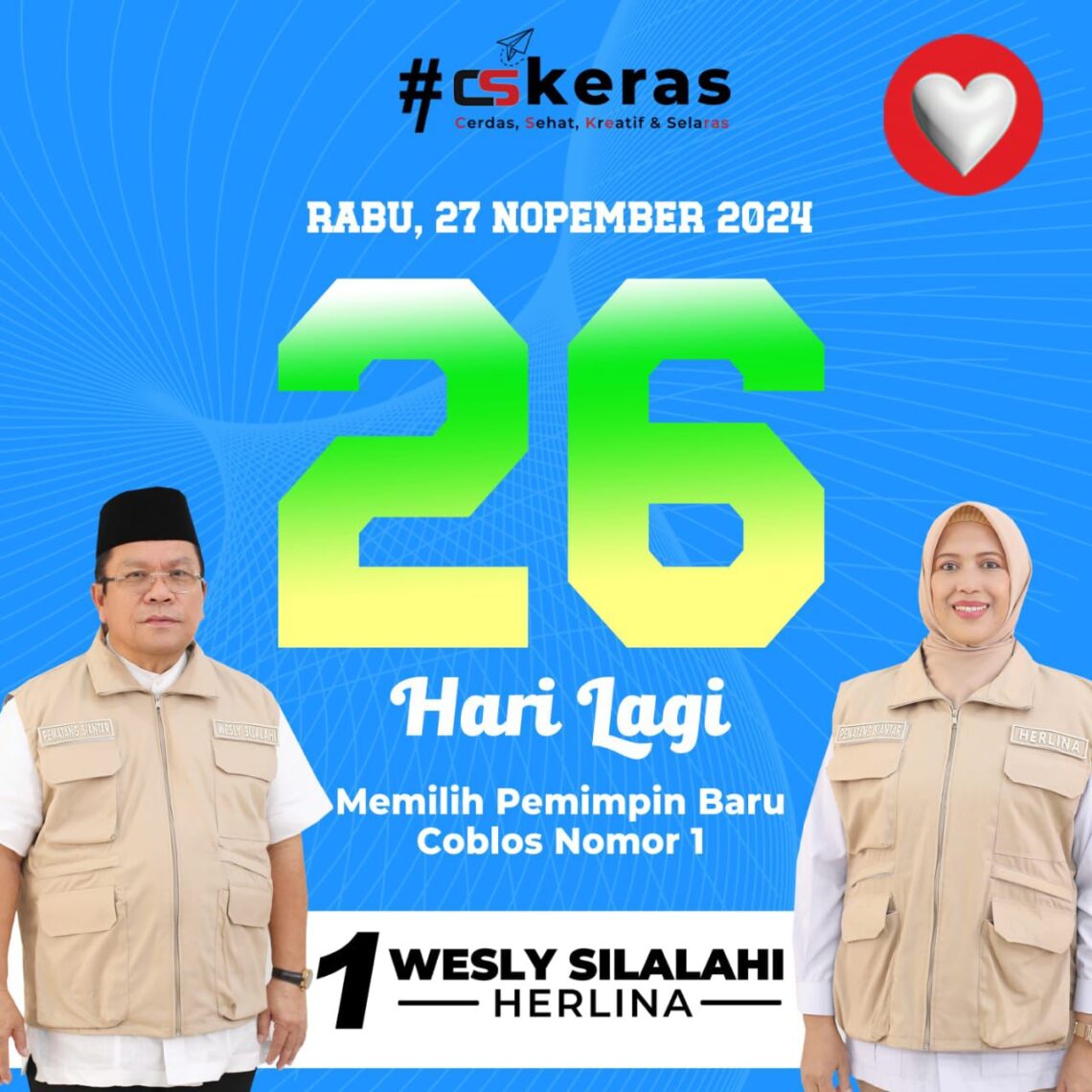 Paslon Wesly Silalahi – Herlina Berkomitmen Tingkatkan Kesejahteraan Masyarakat Khususnya dari Lapisan Bawah
