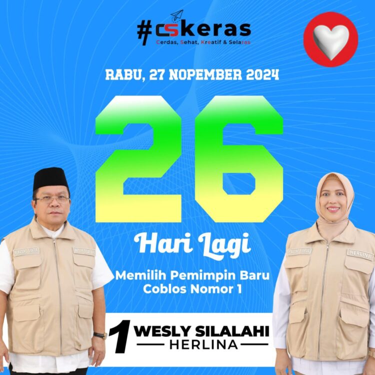 Paslon Wesly Silalahi – Herlina Berkomitmen Tingkatkan Kesejahteraan Masyarakat Khususnya dari Lapisan Bawah