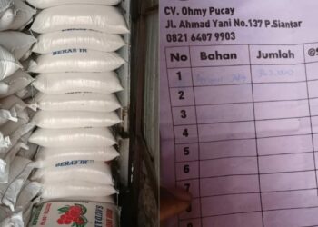 Setiap Bulan Beli 3 Ton Beras dari Rensius Pasaribu. Akau/Acai Memproduksi Mie Hun Serasi Gunakan Beras Bulog