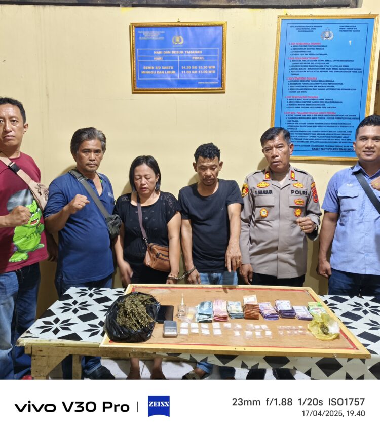 Bumbunan Simanjuntak dan Eka Fatma, Pengedar Narkoba di Warung Tuak Ditangkap Polisi