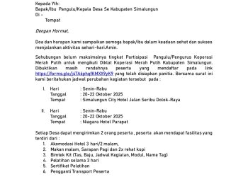 Diklat KMP Berbiaya 10 Juta/Nagori. Direstui Bupati, Dikeluhkan Pangulu