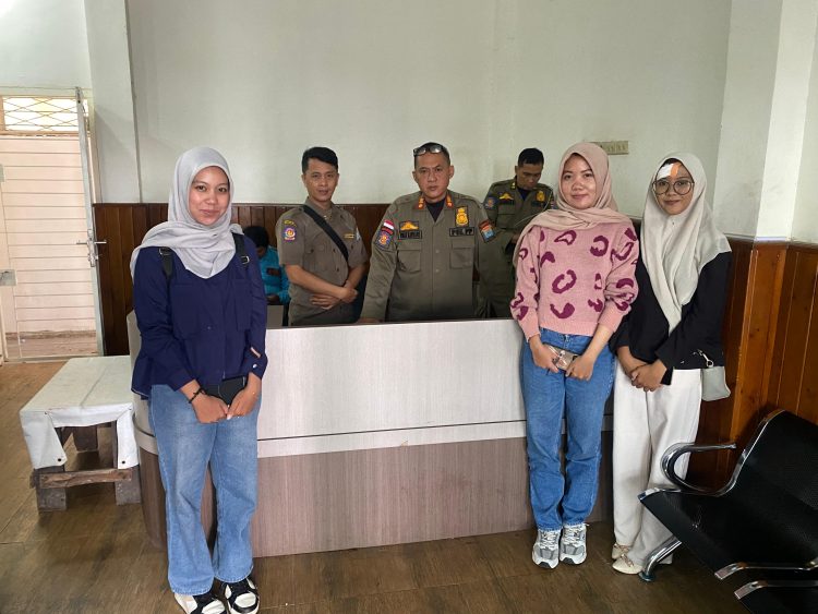 Satpol PP Pantau Kenyamanan dan Keamanan Revitalisasi Kawasan Wisata BKB Palembang