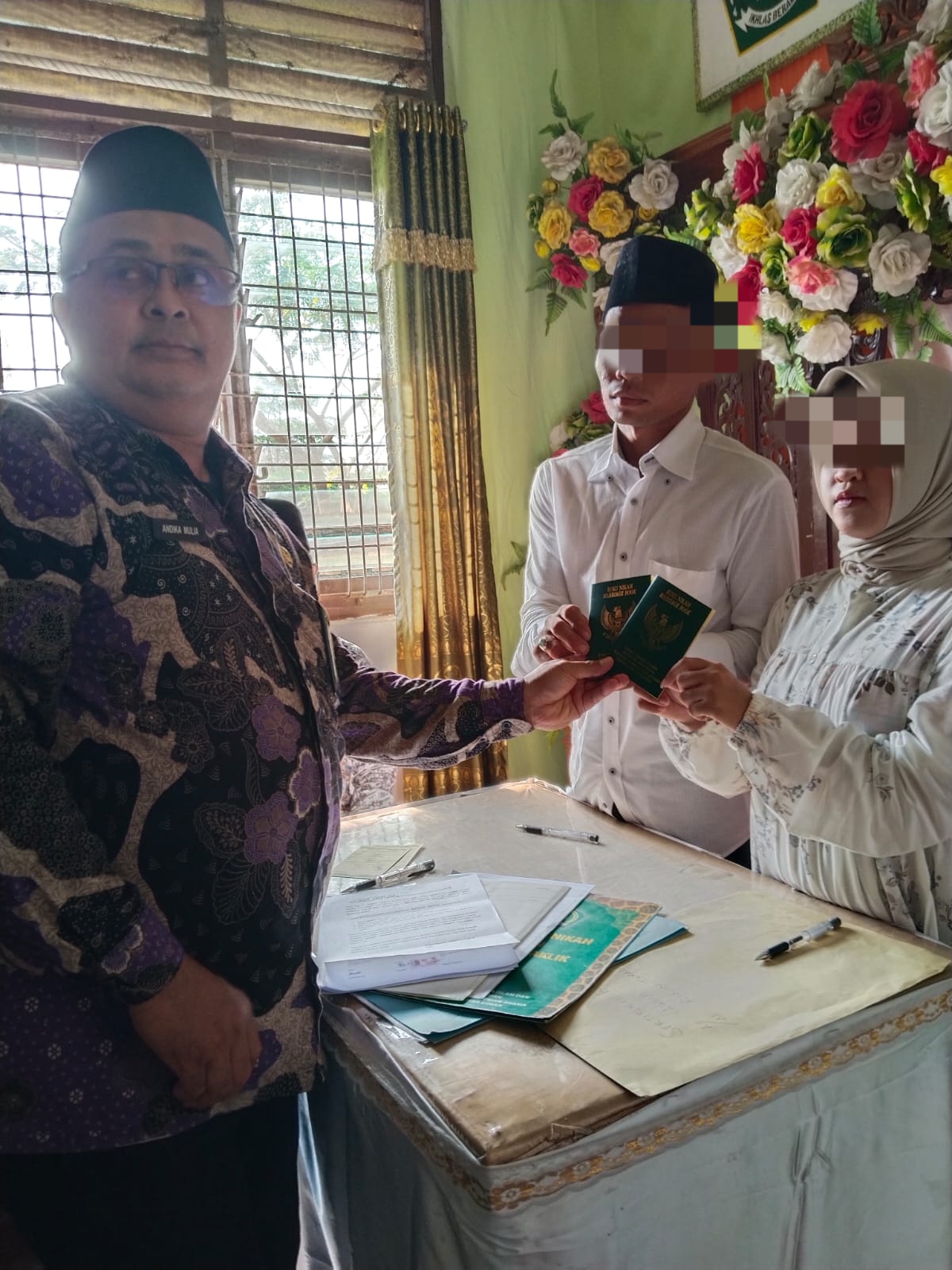 Dipaksa Bayar Satu Juta, Dipungli Ka KUA Bosar Maligas saat Nikah di Kantor