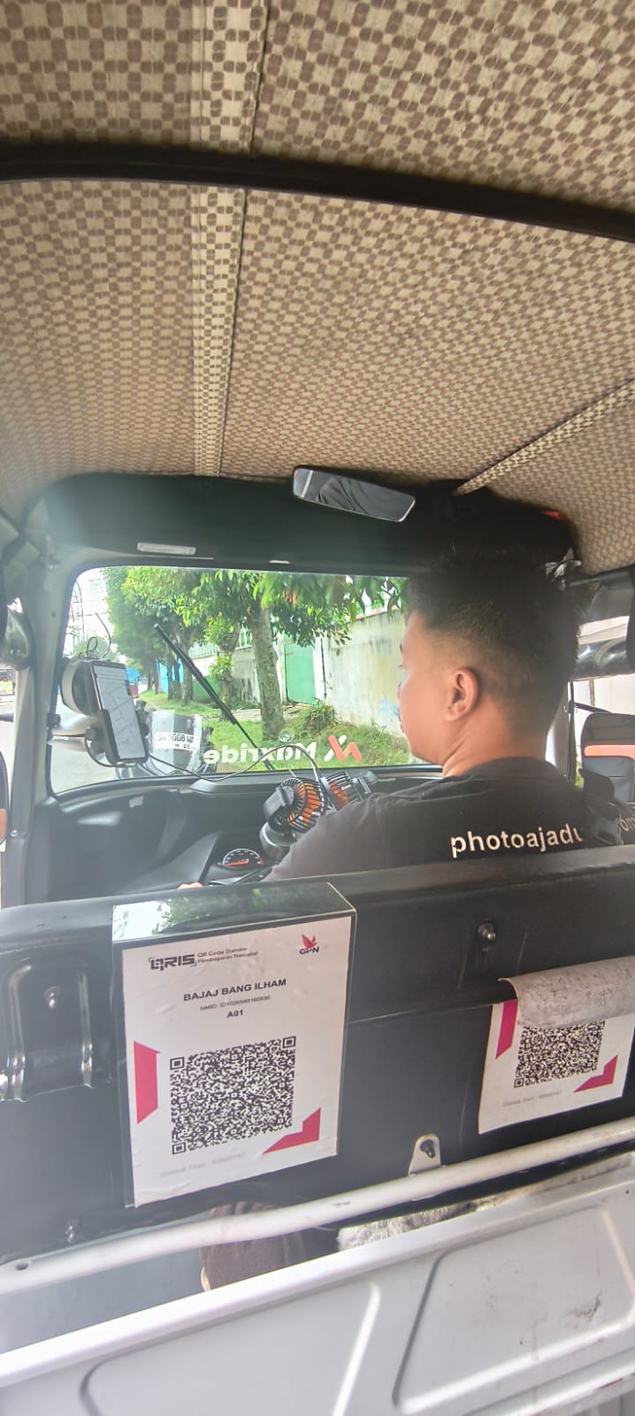 Serunya Naik Bajaj Di Siantar Kini Bisa Bayar Pakai Qris