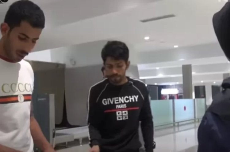 Di depan mata kepalanya sendiri, WNA asal Arab melongo saksikan barang bawaannya ini dibuang petugas Bea Cukai