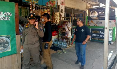 Babinsa Koramil 06-05/Bogor Utara Lakukan Pendampingan Sidak Kawasan Tanpa Rokok (KTR)