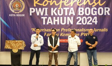 Pj Wali Kota Titip Pesan ke Ketua PWI Kota Bogor Terpilih