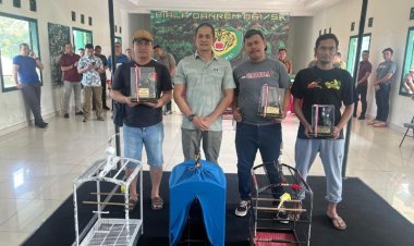 Korem 061/Sk Gelar Lomba Burung Kicau