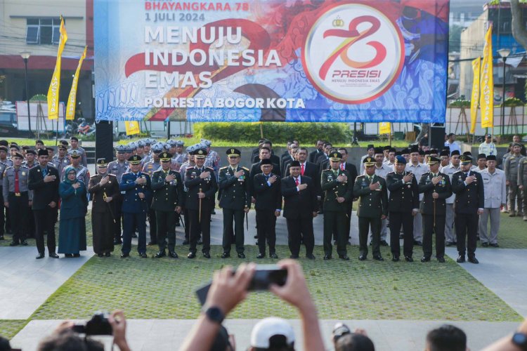 Pesan Pj Wali Kota Bogor dalam Momen HUT Bhayangkara ke -78