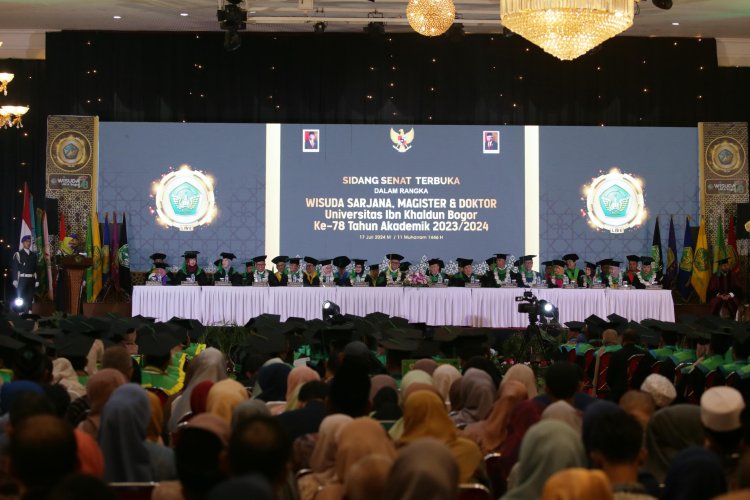 Siapkan Indonesia Emas, Ini Pesan Sekda untuk Ratusan Wisuda UIKA ke-78