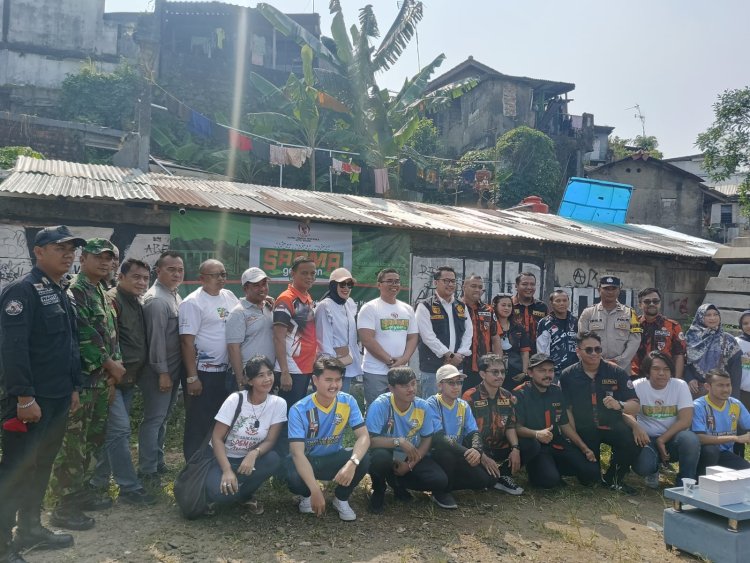 Pemuda Pancasila PAC Bogor Tengah Dukung program Bogor Go Green Ikuti Tanam Pohon