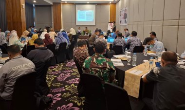 Babinsa Dampingi Pasiren Kodim 0606/KB, Hadiri Rapat  Konsultasi Publik 1 di Swiss belinn Hotel Bogor
